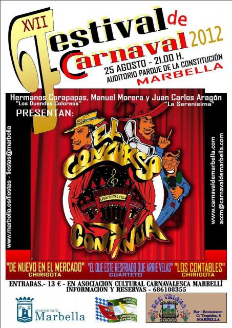 Festival de Carnaval 2012 Marbella